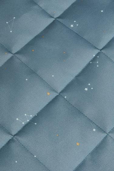 WATER-RESISTANT CONSTELLATION FLOOR THROW - Blue by Zara - Image 2