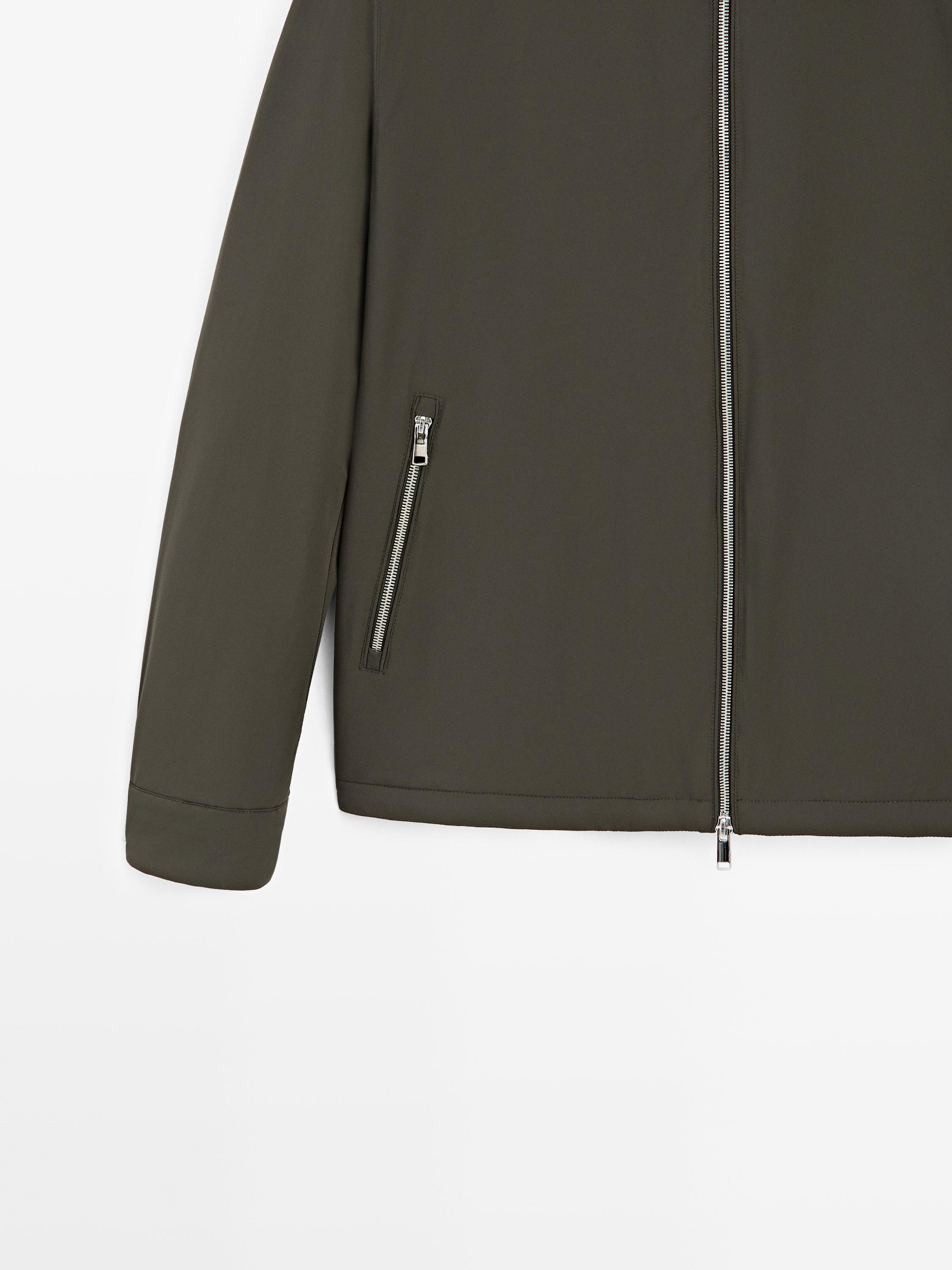 Short jacket with pocket details