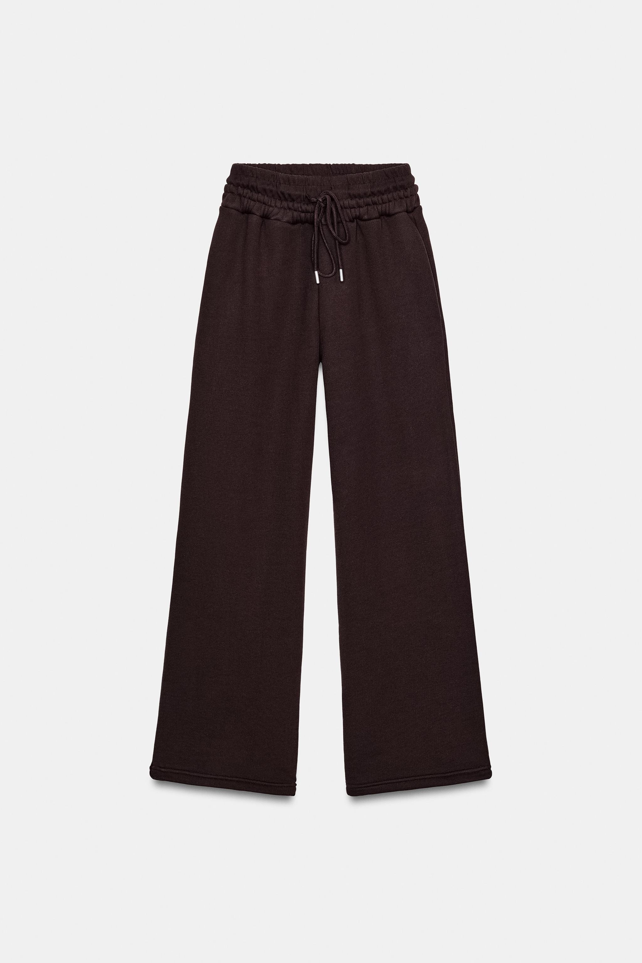PANTALON DROIT EN MOLLETON