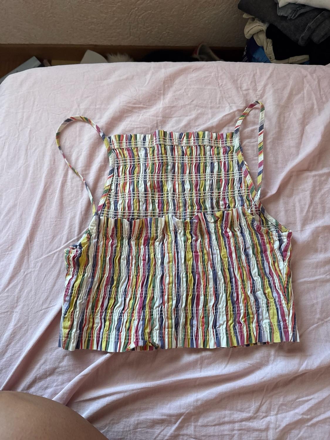 STRIPED CROP TOP - Image 2