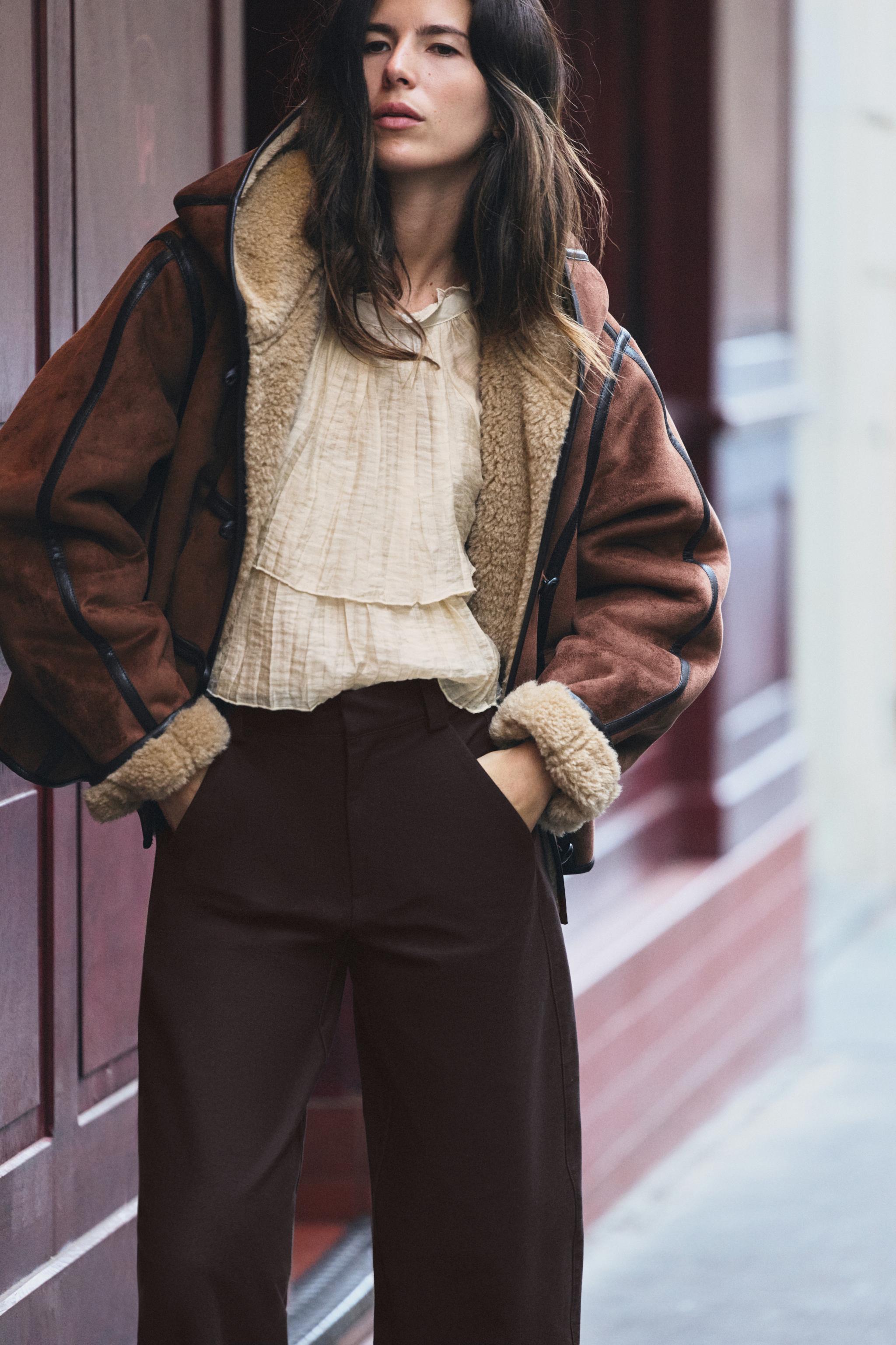 BLOUSON DOUBLE FACE CAPUCHE