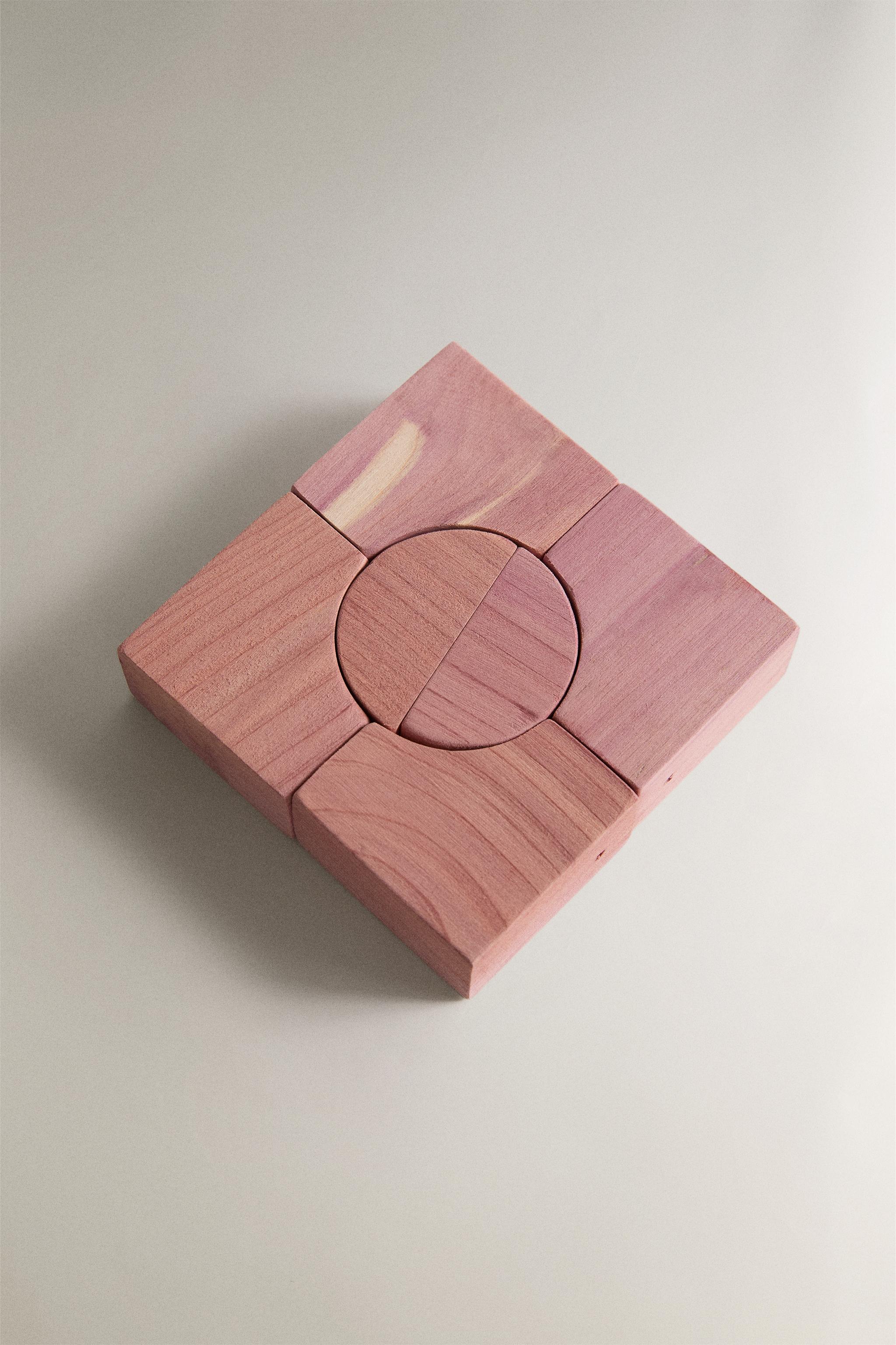 WARDROBE CEDAR BLOCKS — Light beige
