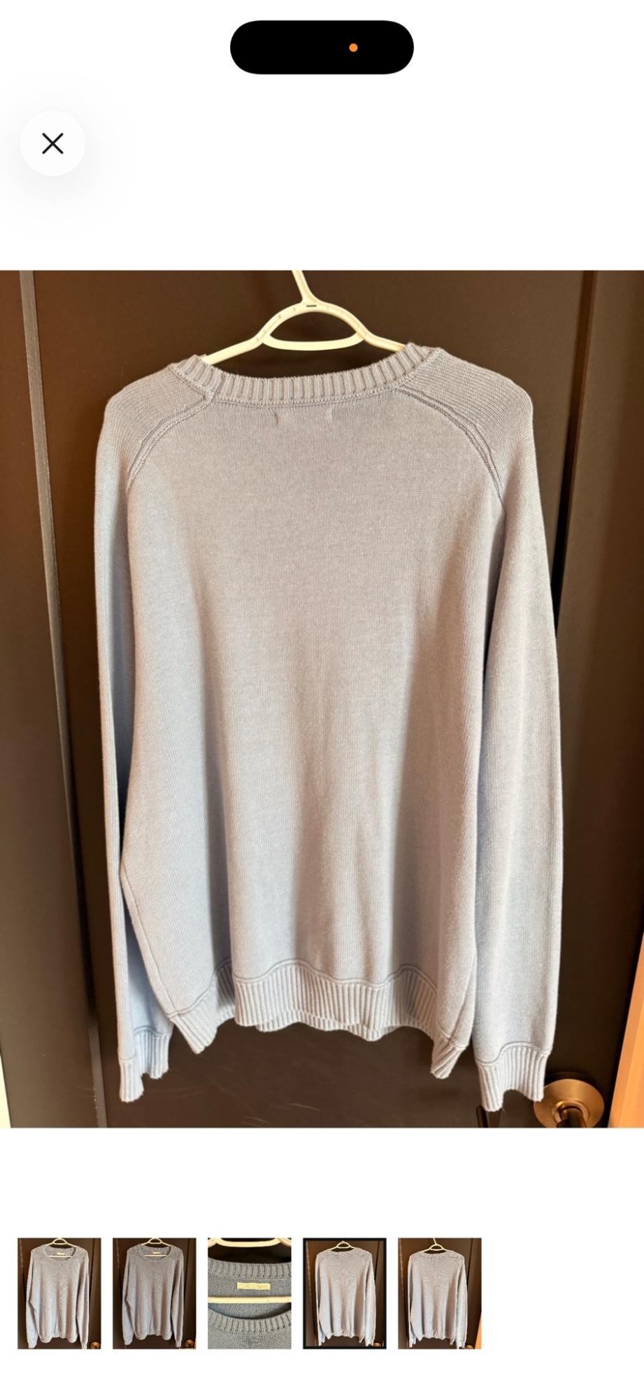 PLAIN SOLID COLOR SWEATER - Image 2