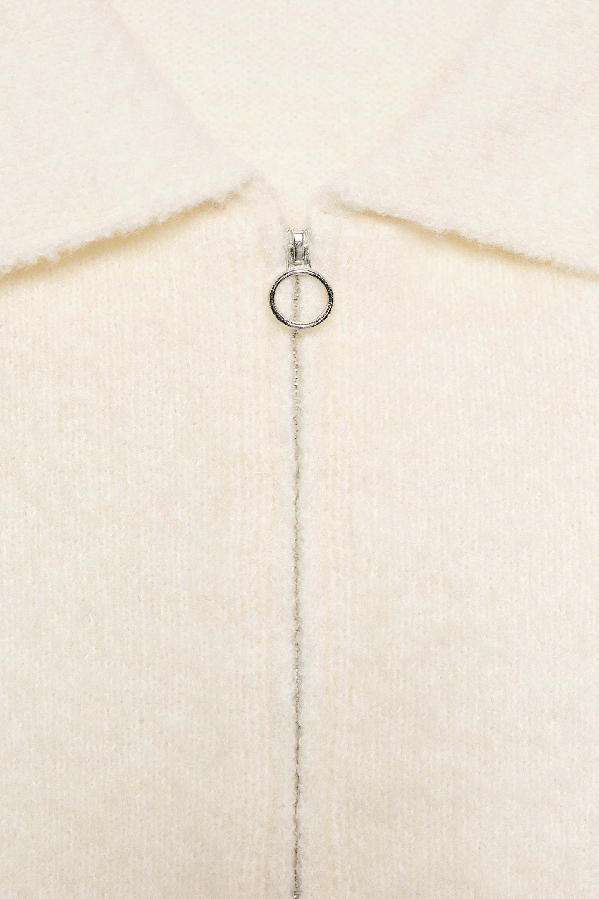 TOP À REVERS ET ZIP