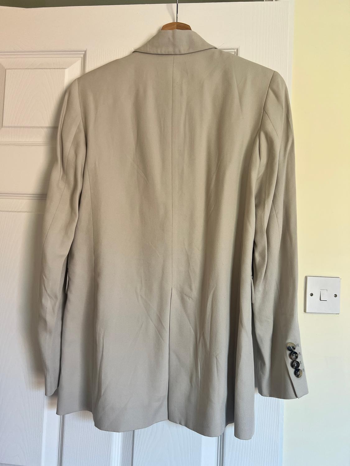 STRAIGHT FIT SINGLE-BUTTON BLAZER - Image 2