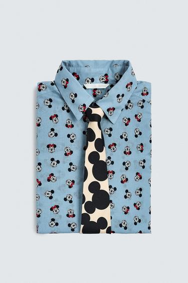 MICKEY MOUSE SILHOUETTE TIE HARRY LAMBERT FOR ZARA X DISNEY - Multicoloured by Zara - Image 2