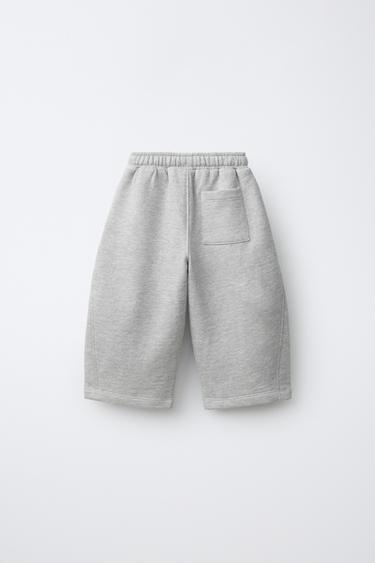 PANTALON BALLON UNI - Gris de Zara