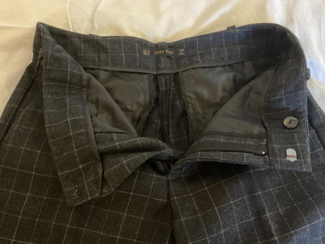 PANTALÓN CUADROS GRIS - Image 4
