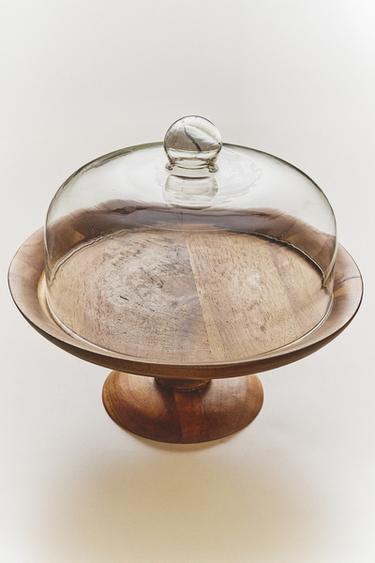 KUCHENTELLER HOLZ - Hellbeige von Zara