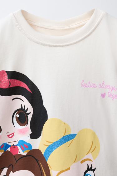 T-SHIRT IMPRIMÉ PRINCESS © DISNEY - Blanc cassé de Zara - Image 2
