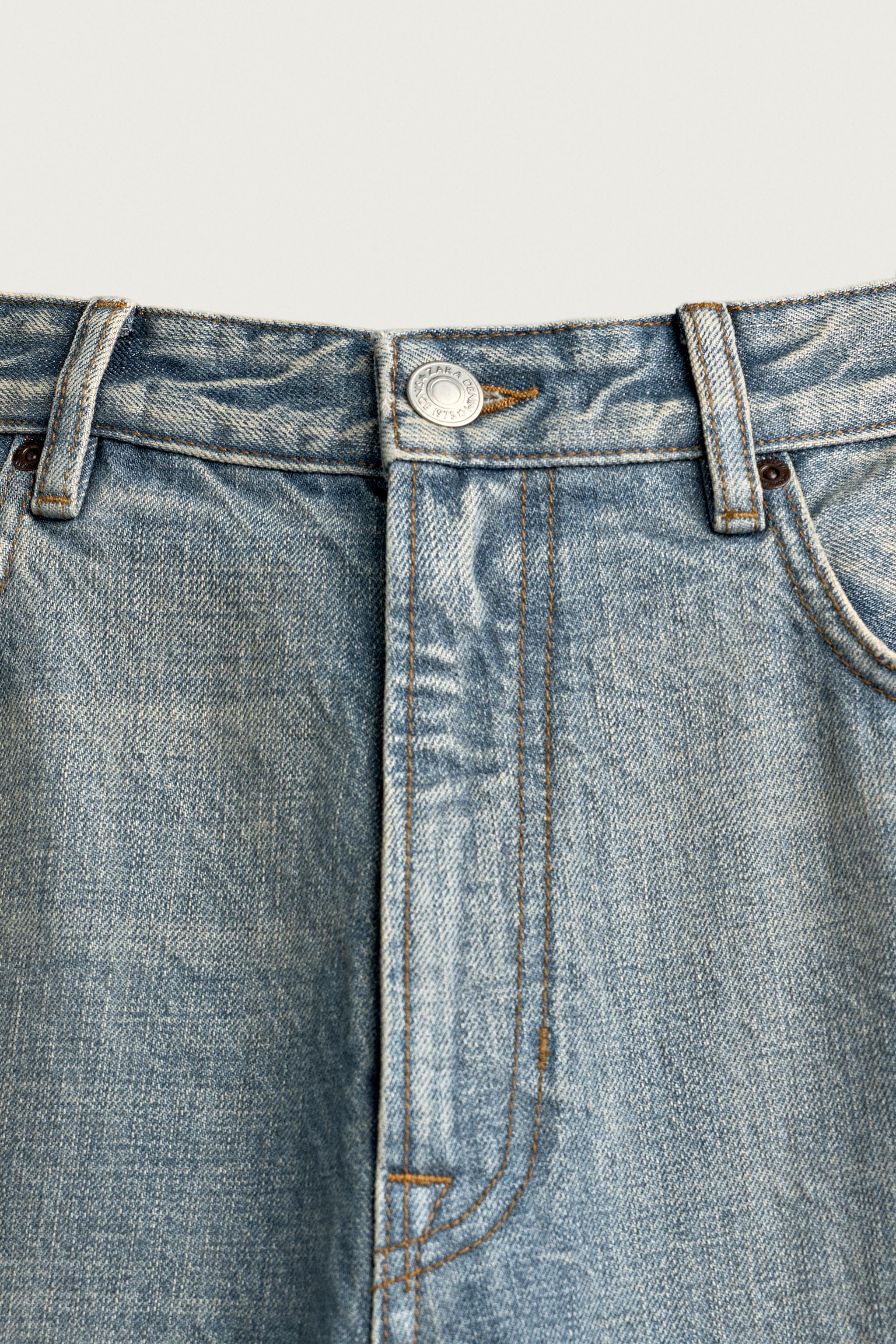 Мужские джинсы Zara LOOSE FIT JEANS — фото 9