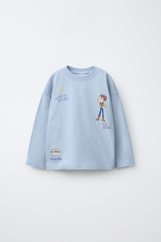 تيشيرت مطرزة ومطبوعة TOY STORY © DISNEY PIXAR - أزرق فاتح الخاص بـ Zara - صورة 0
