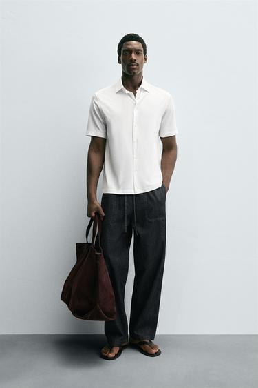 SOFT REGULAR FIT SHIRT - White by Zara