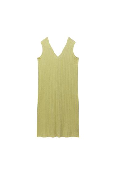 METALLIC THREAD KNIT DRESS - LIMITED EDITION