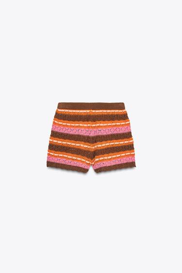 JACQUARD SHORTS - Multicoloured by Zara - Image 5