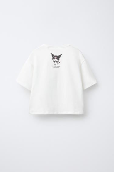 T-SHIRT IMPRIMÉ KUROMI © SANRIO - Blanc de Zara - Image 1