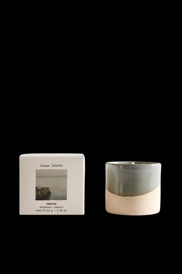 (150 G) ACQUA SALATA SCENTED CANDLE - Aquamarine by Zara
