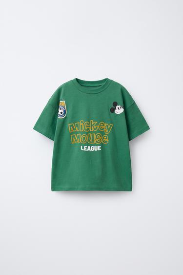 CAMISETA MICKEY MOUSE © DISNEY - Verde de Zara