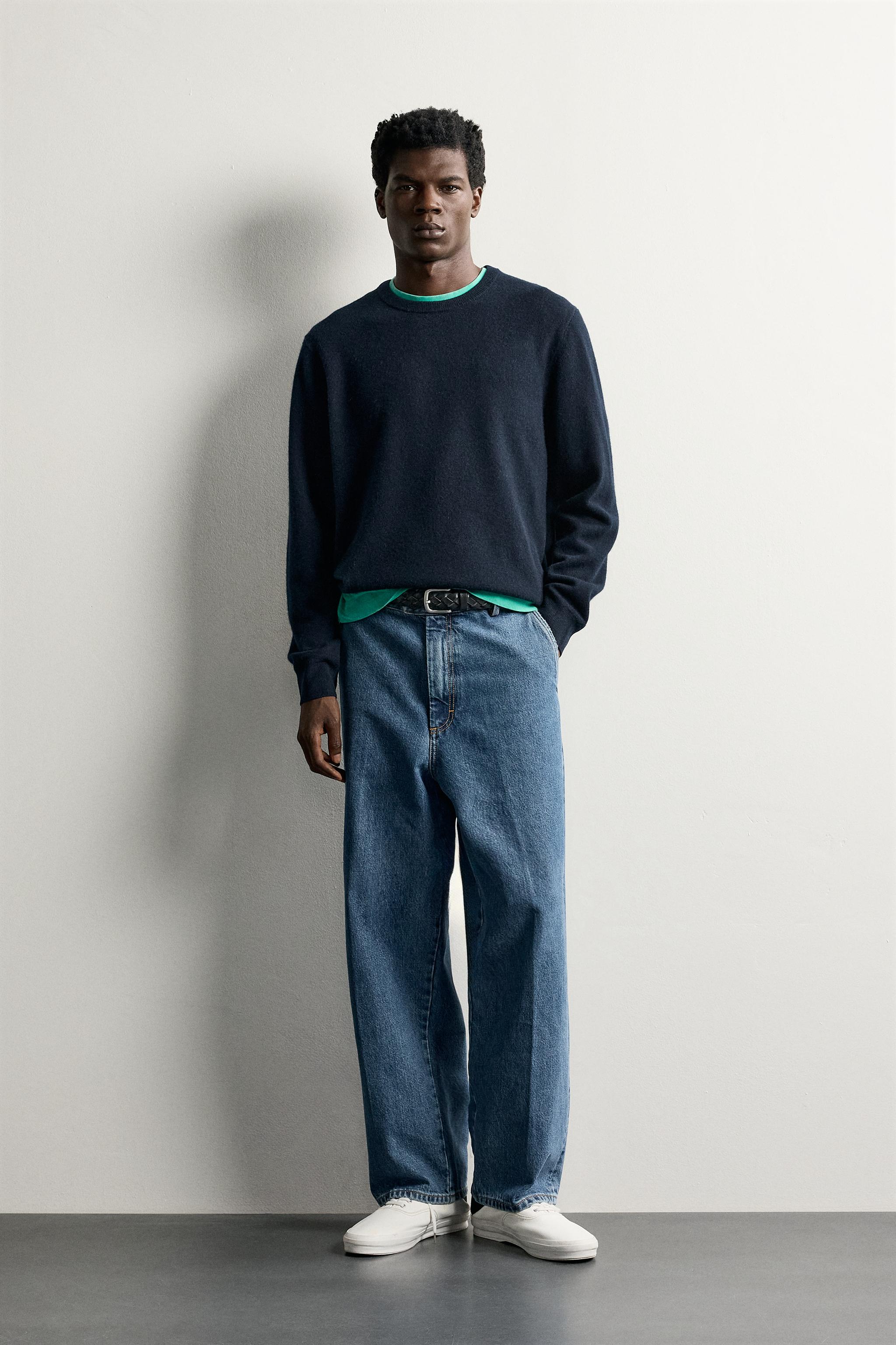 Zara YÜN KARIŞIMLI REGULAR FIT KAZAK