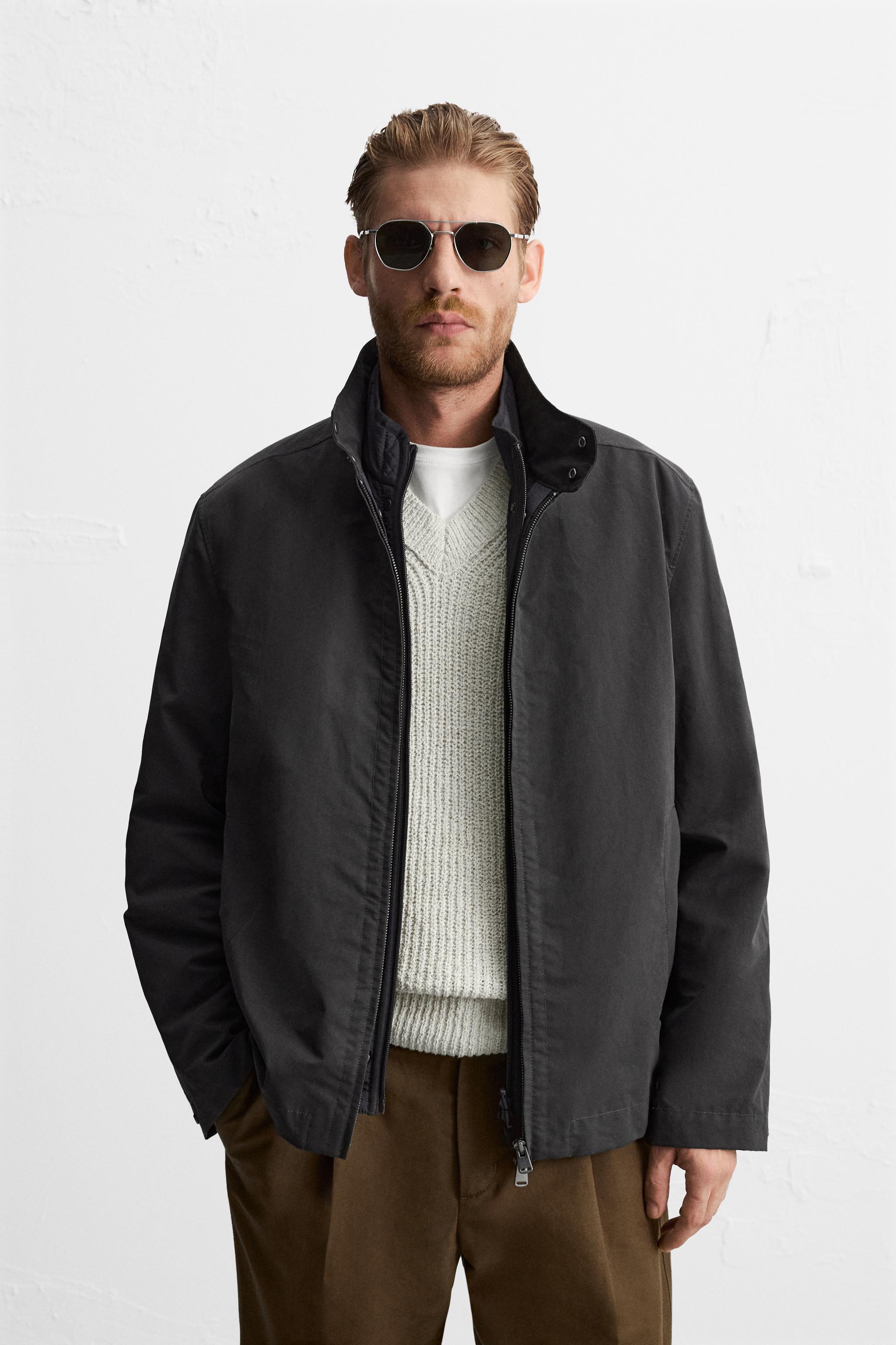 Giubbotto parka uomo zara best sale