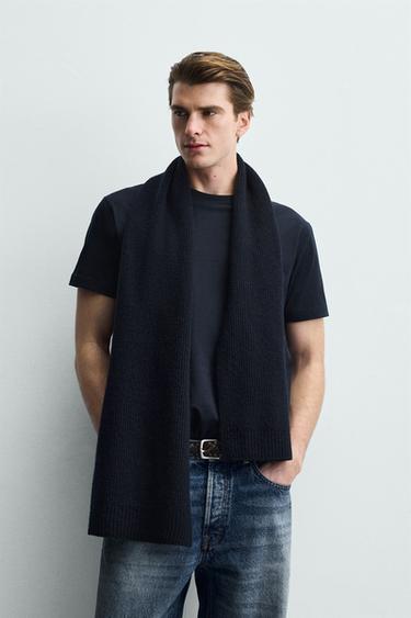 CAMISETA MEDIUM WEIGHT BÁSICA - Marino de Zara