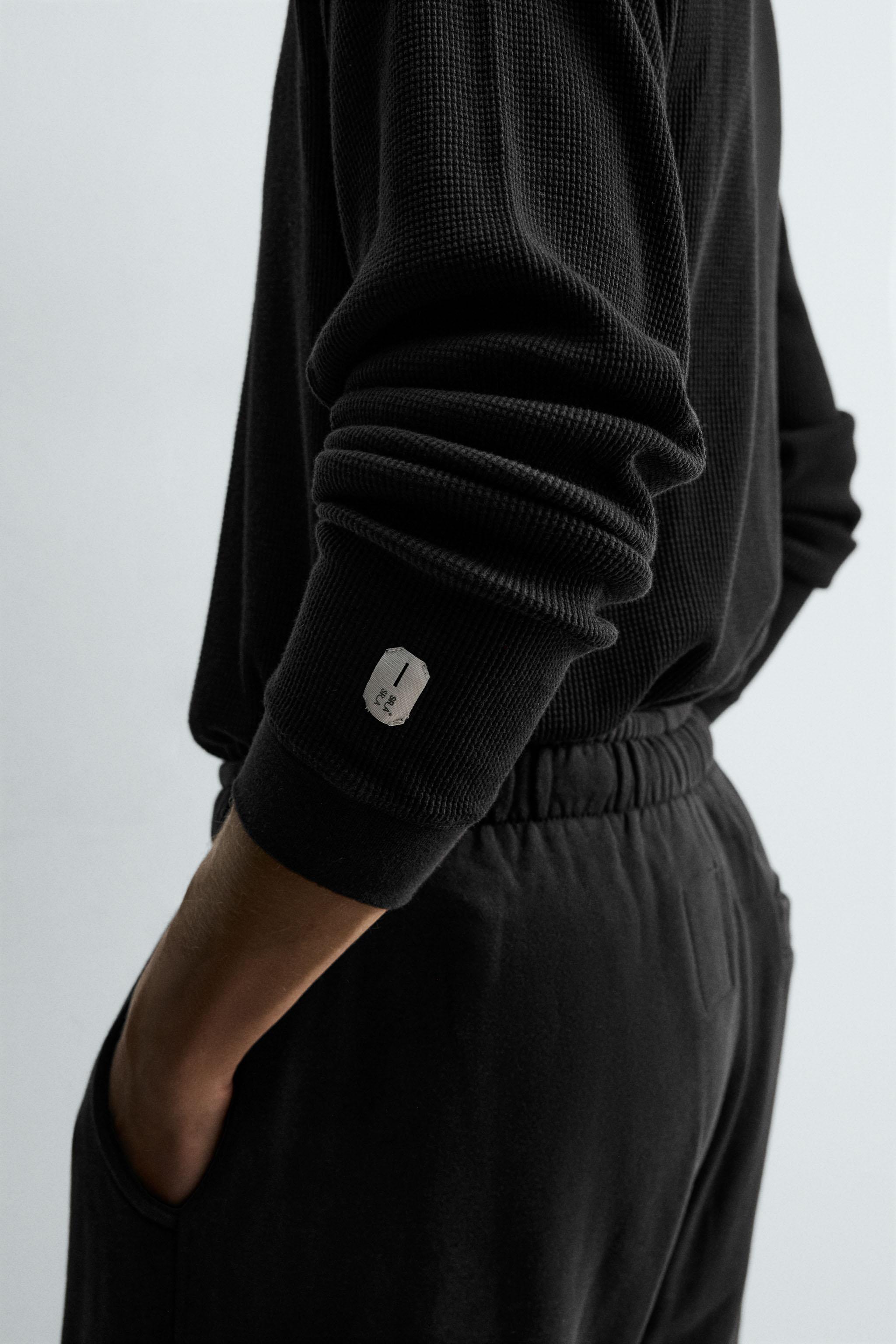 WAFFLE KNIT T-SHIRT X SR_A