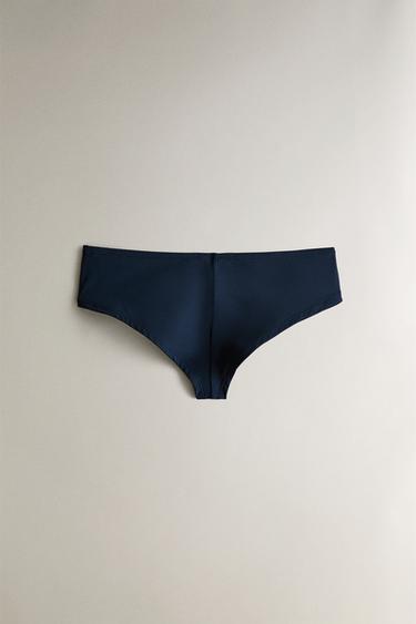 MID-RISE BEACH BIKINI BOTTOMS - Blue by Zara - Image 2