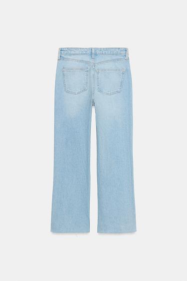 JEAN Z1975 MINI FLARE TAILLE HAUTE - Bleu clair de Zara - Image 6