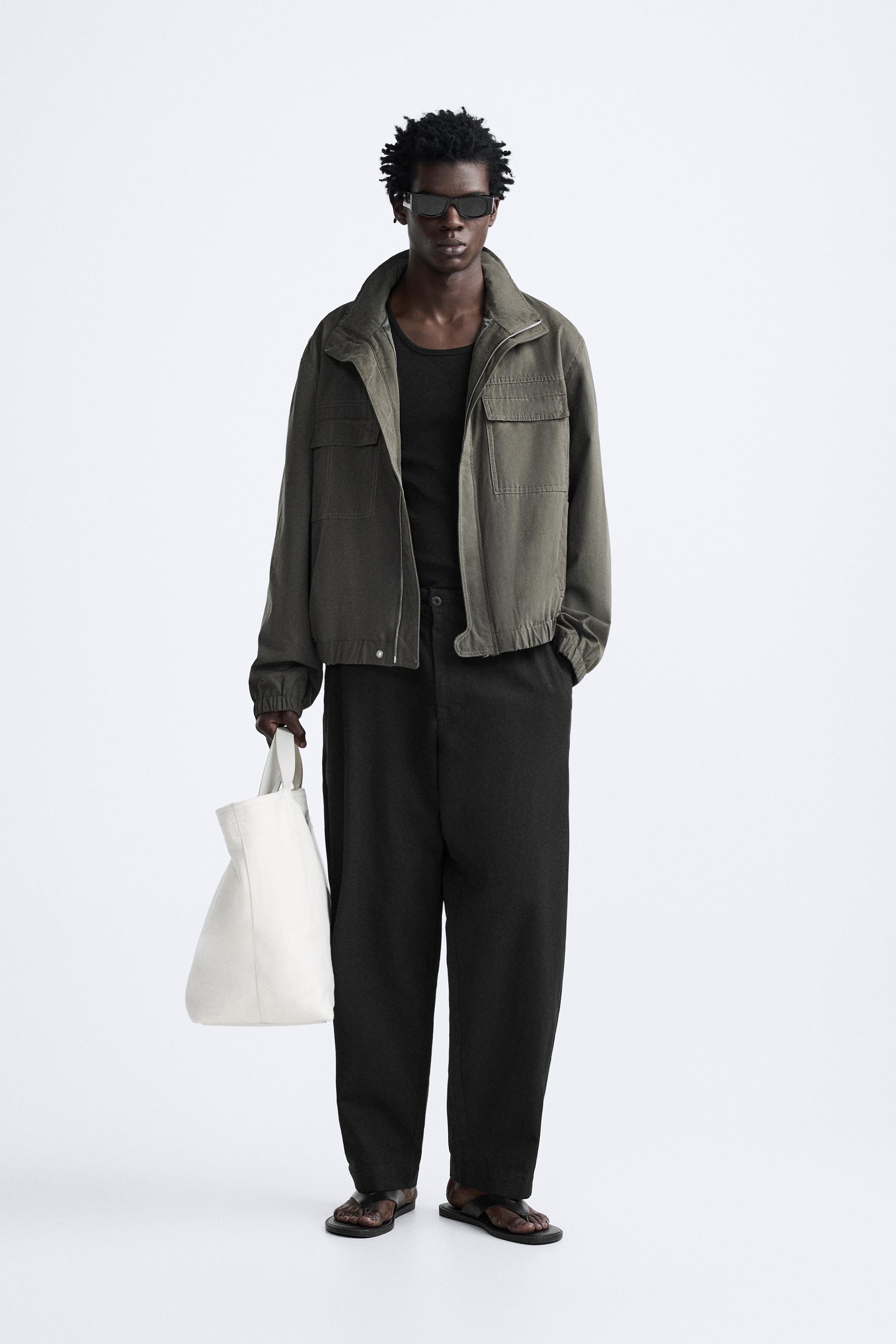 LOOSE FIT PANTS - Black | ZARA United States