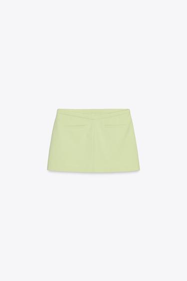 FALDA PANTALÓN CINTURA ASIMÉTRICA - Lima de Zara