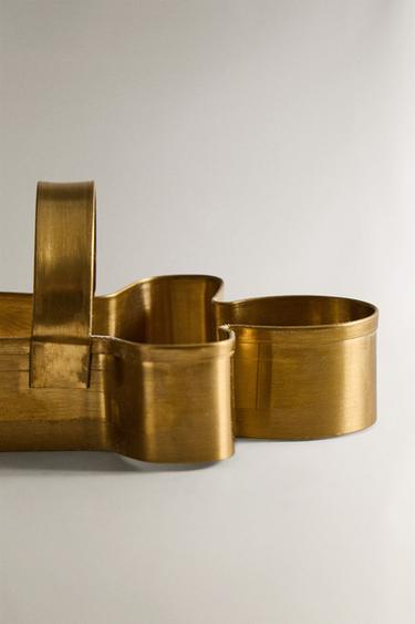 LOT MOULES À PÂTISSERIE ACIER NOËL (LOT DE 4) - Or / Argent de Zara - Image 2