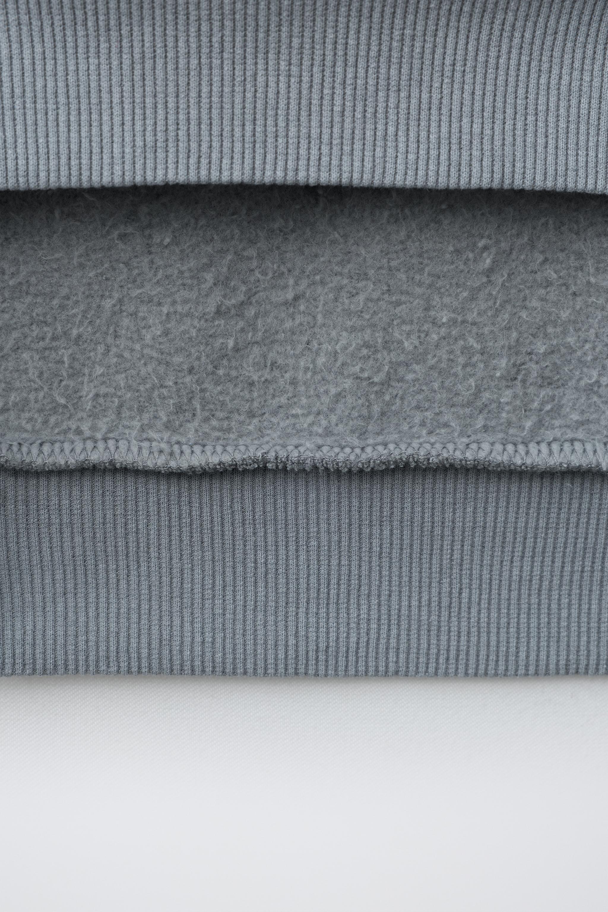 TEXT PRINT SWEATSHIRT