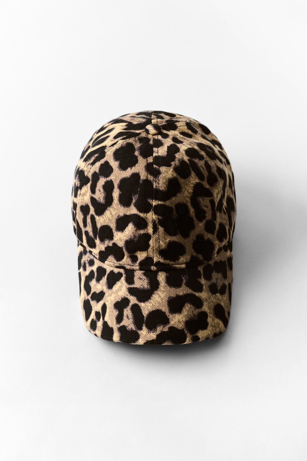 ANIMAL PRINT TWILL CAP