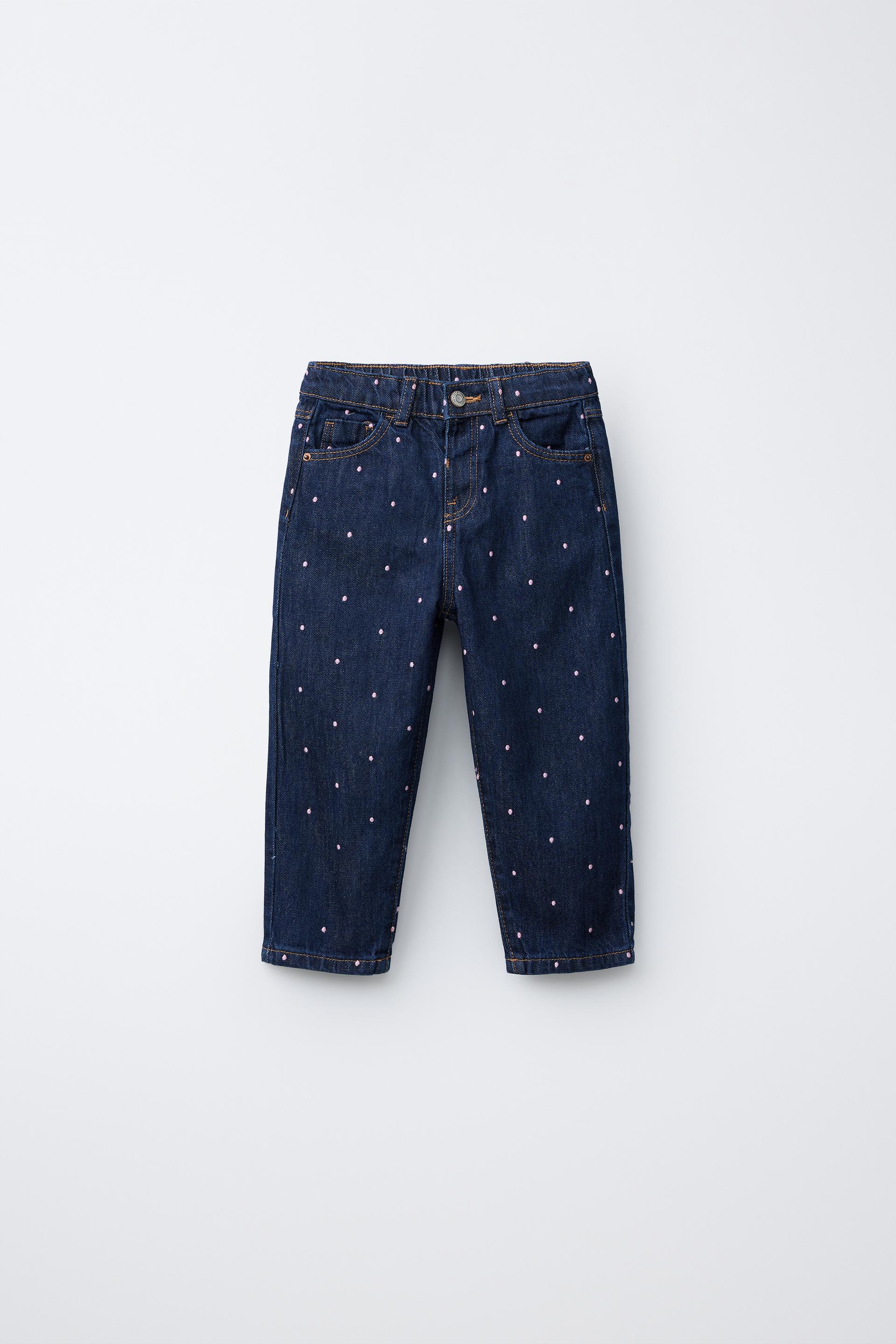Embroidered Mon Fit Denim