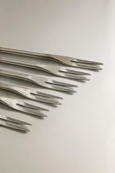 PACK TENEDORES ACERO (PACK DE 6) - Acero de Zara