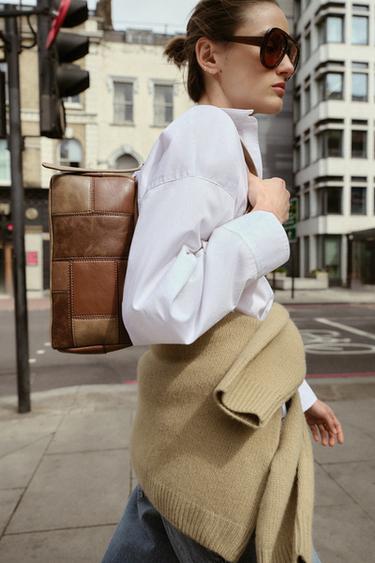 PATCHWORK SHOULDER BAG - Multicoloured by Zara - Image 0