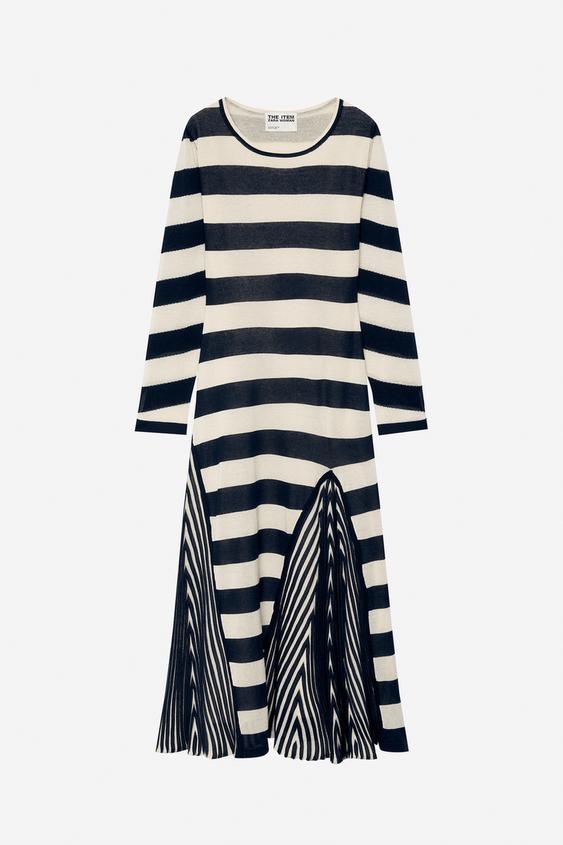 STRIPED DRESS - THE ITEM ZARA WOMAN