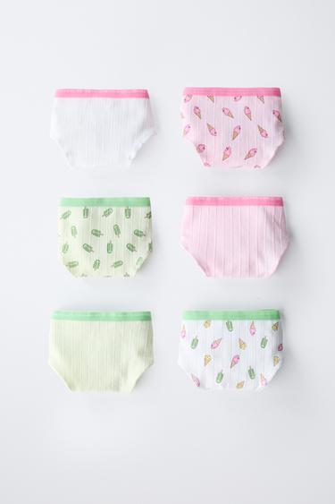 2-6 ANS/ LOT DE SIX CULOTTES GLACES - Multicolore de Zara - Image 4