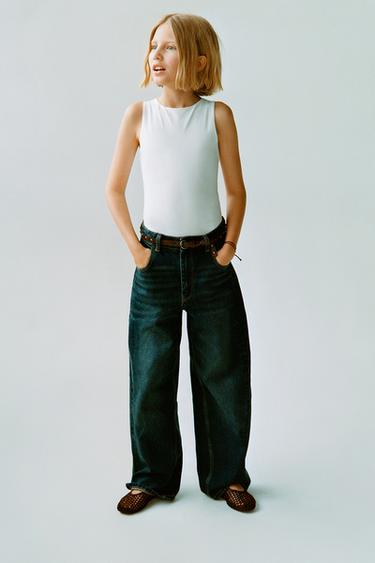 BODY LISO HALTER - Blanco de Zara