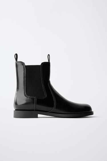 Zara CHELSEA ČIZMICE – Crna