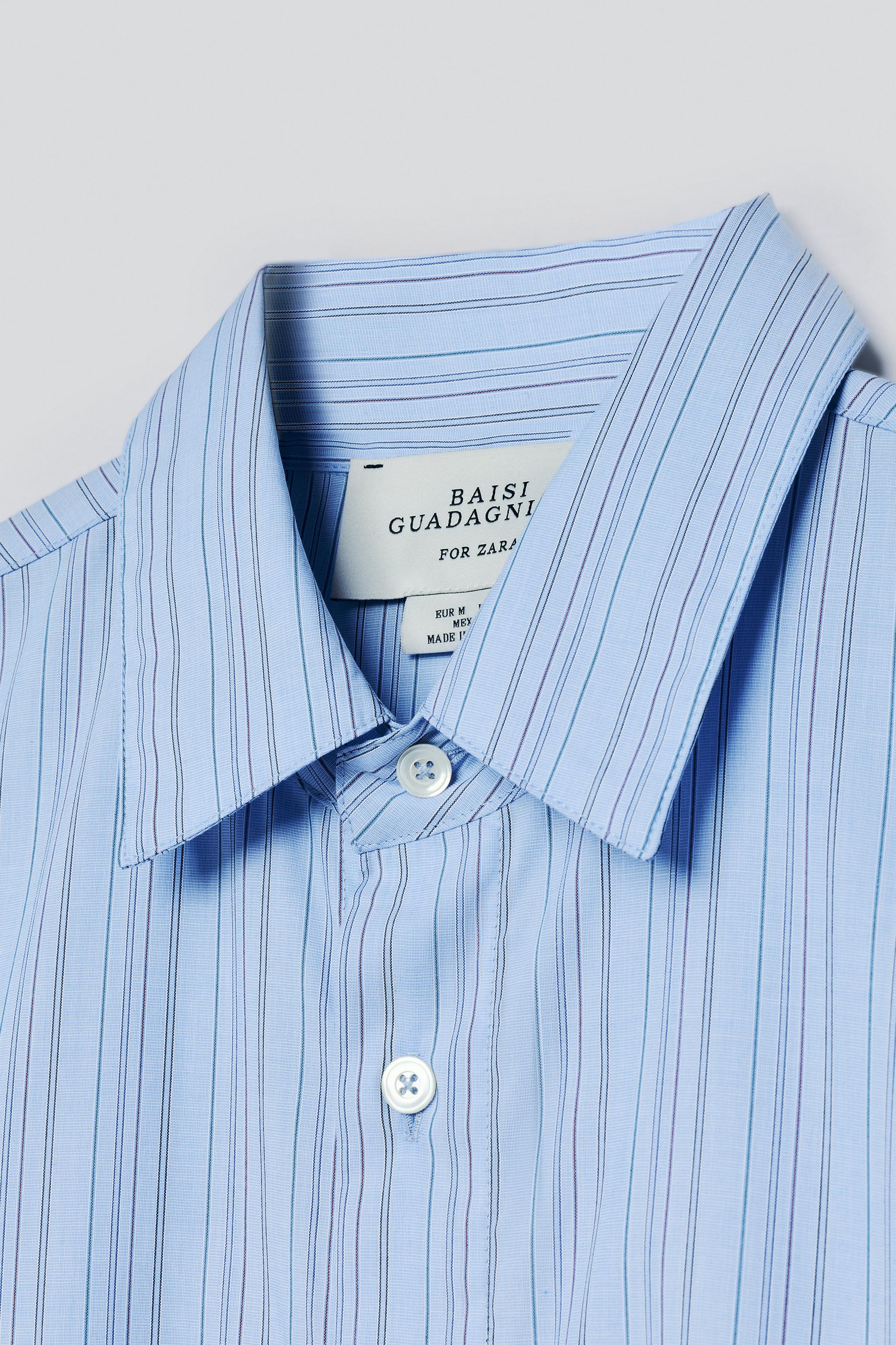 CHEMISE REGULAR FIT RAYURES IMPRIMÉ