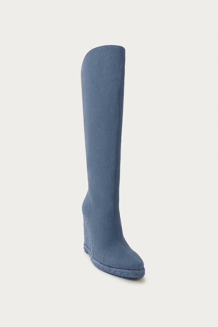 BOTAS DE CUÑA MARISA BERENSON X ZARA 3