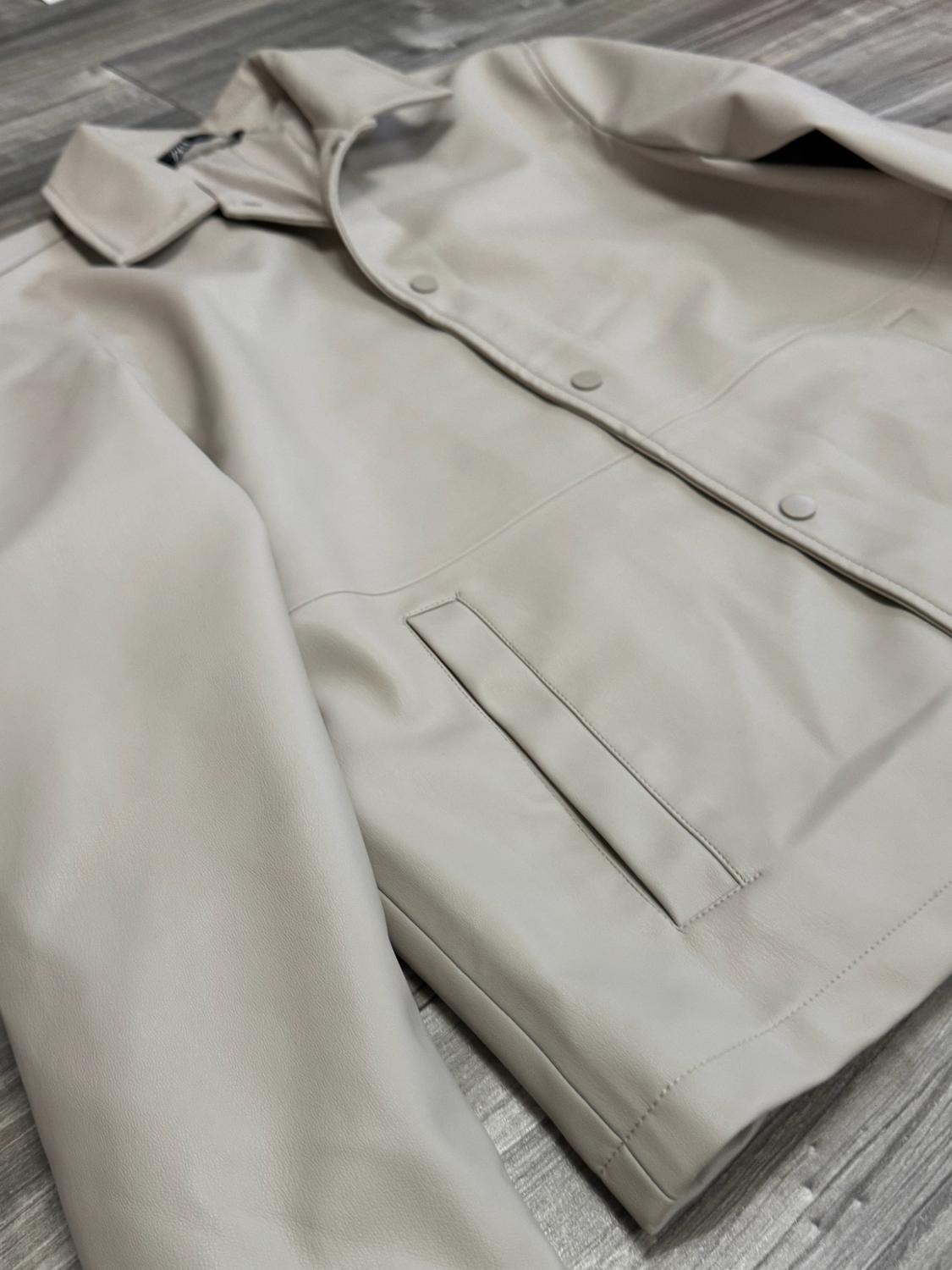 FAUX LEATHER JACKET - Image 4