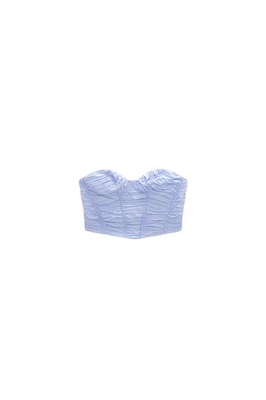 OXFORD CROP TOP