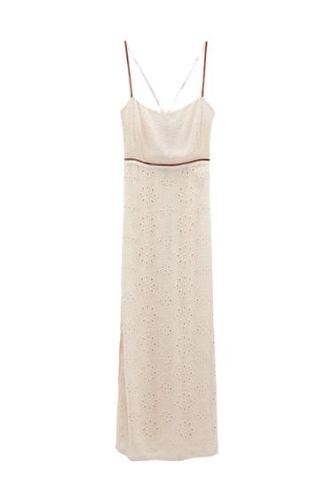 LIMITED EDITION DRESS WITH CUTWORK EMBROIDERY