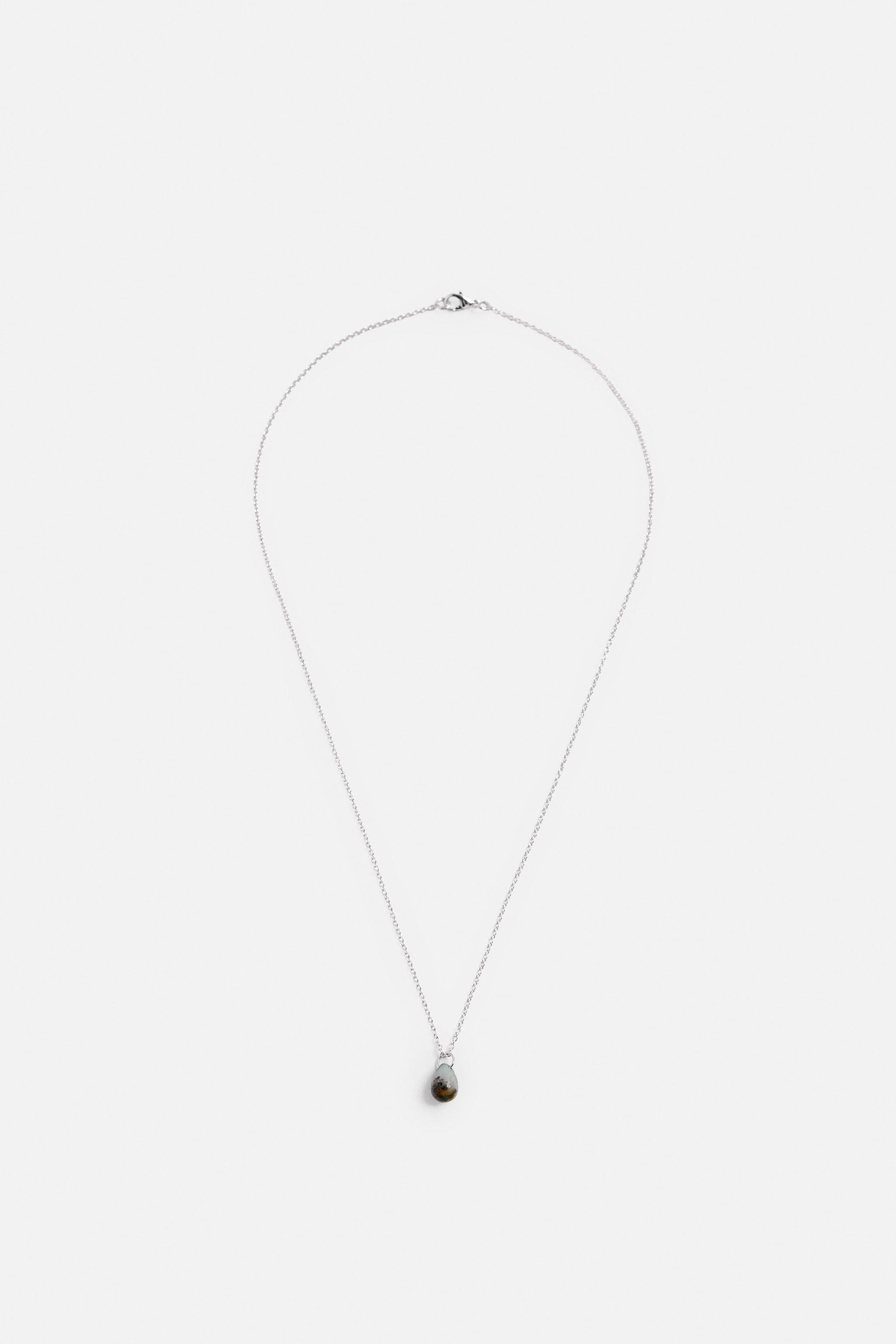 COLLIER PENDENTIF PIERRE