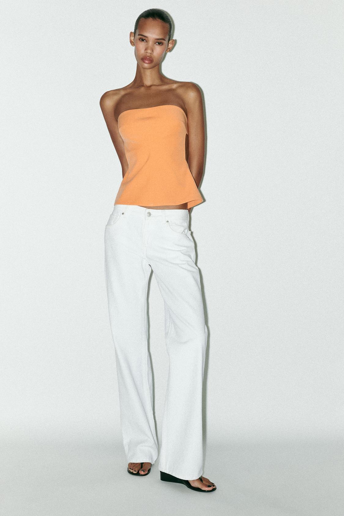 OPEN BUSTIER TOP