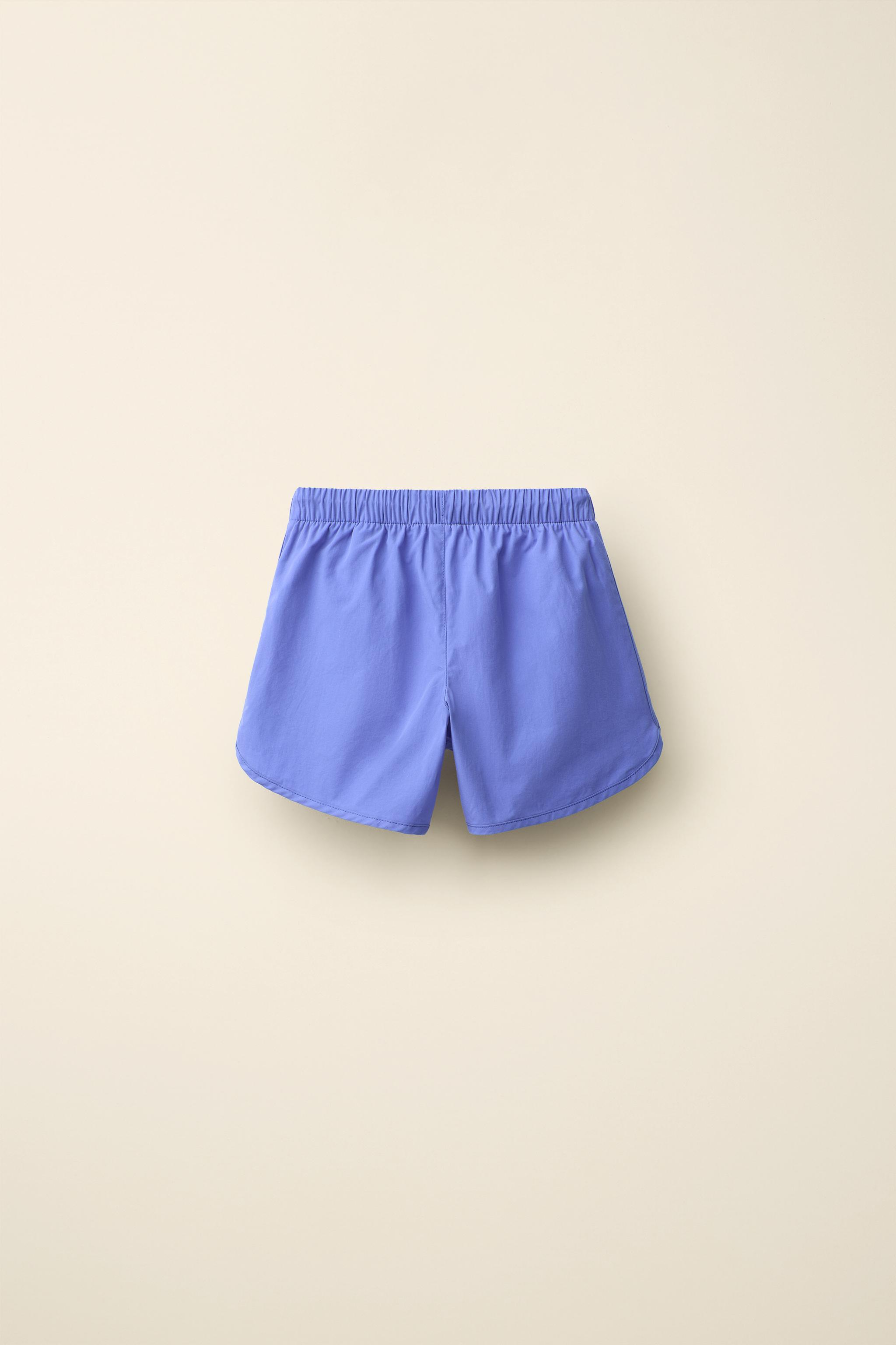 SWIM SHORTS CREATED BY CARAMEL LONDON X ZARA — Blue
