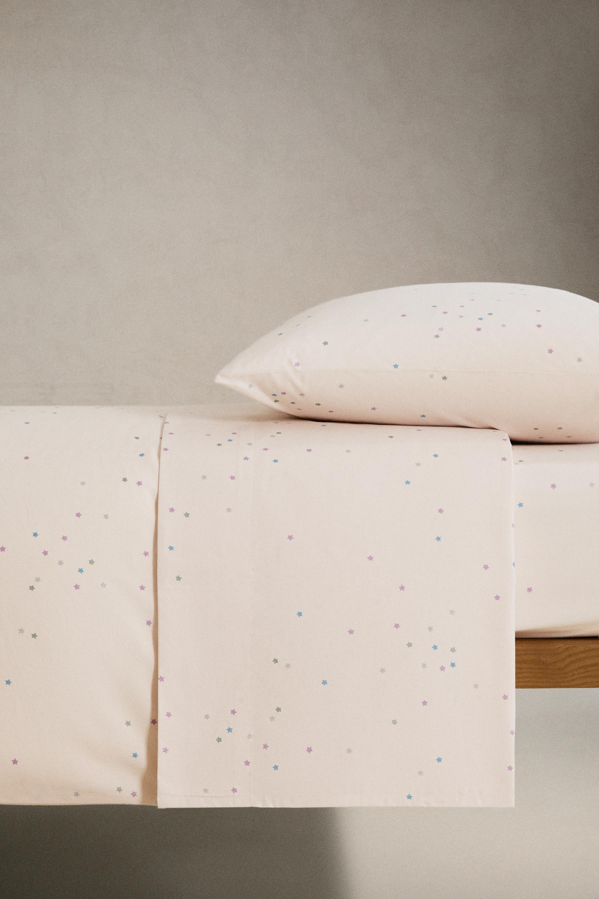 KIDS’ COTTON STAR FITTED SHEET