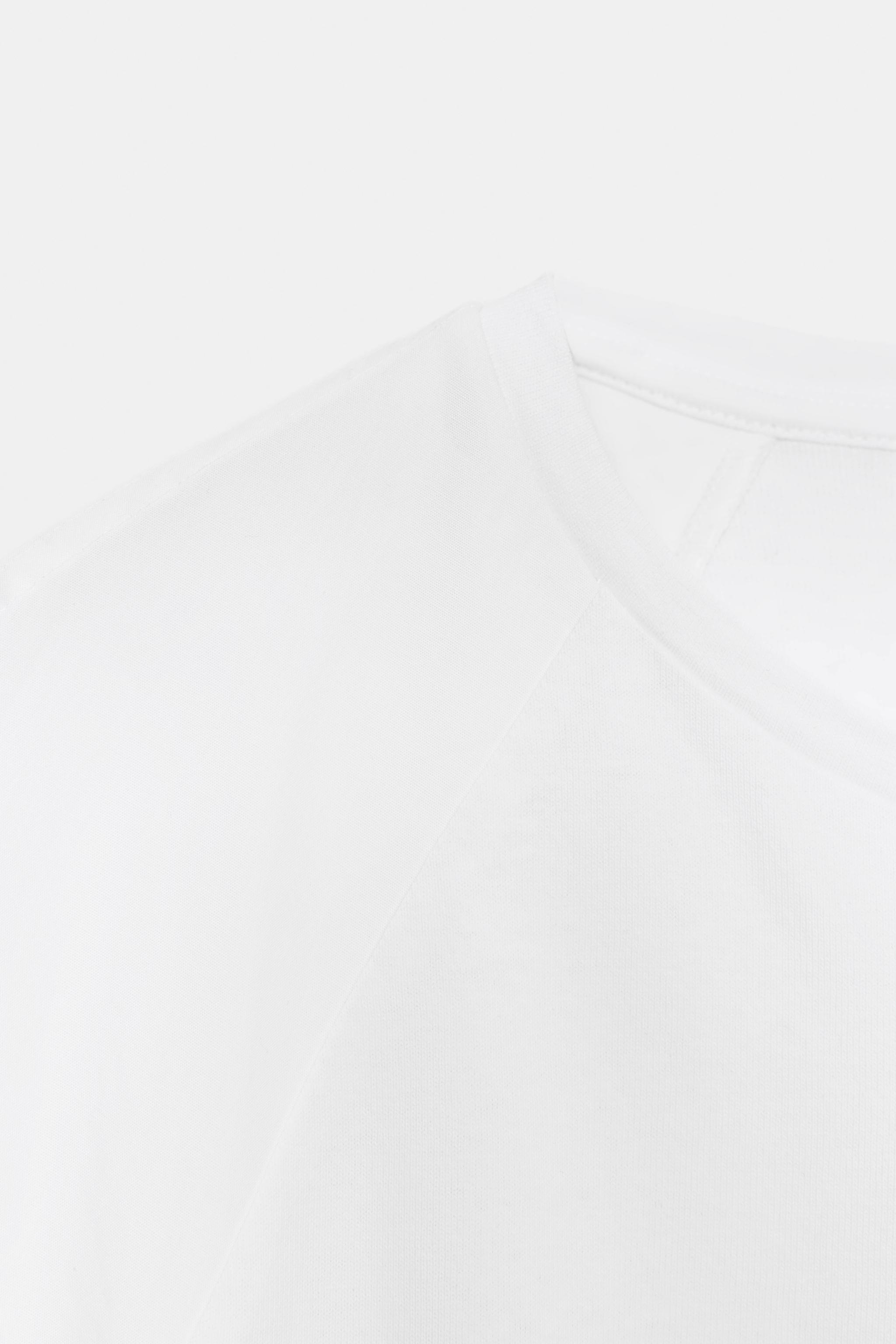 BALLOON SLEEVE COMBINATION T-SHIRT